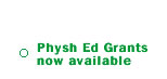 physh ed grants